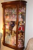 4 cases full of Madame Alexander dolls