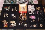 Newer costume jewelry -- Lots of Christmas Pins!