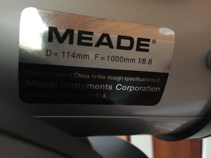 Meade Telescope 