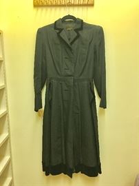 House of Worth taffeta coat