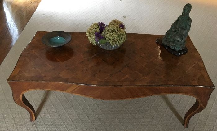Coffee table - great parquet