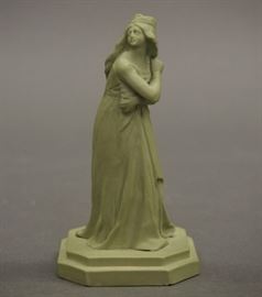 Wedgwood jasperware Queen Chess figure, 19th century.
