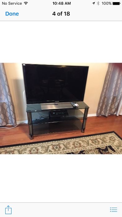 40" TV and TV stand