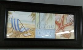 Wall Décor Beach Scene