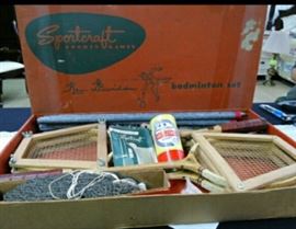 Vintage Sportscraft Badminton Set