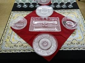 Depression Sandwich Duncan Miller Glassware 1950's