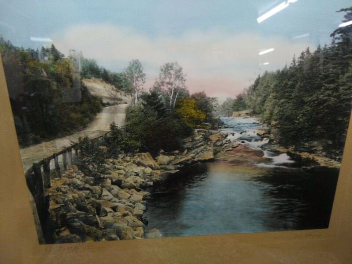Wallace Nutting Print ~ The Lil River