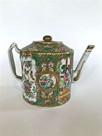 Famille Rose Tea Pot
