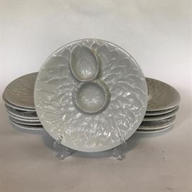 12 Italian Artichoke Plates