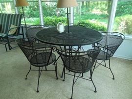 retro patio set