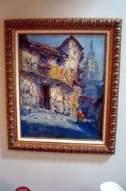 Original oil painting.