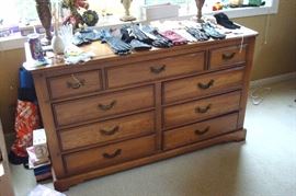 Maple dresser, mirror not shown.