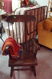 Rocking chair but not  roll a way bed