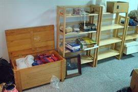 Bookstands but not chest.