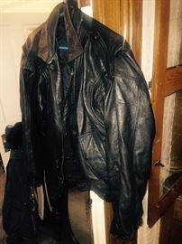 Leather jacket