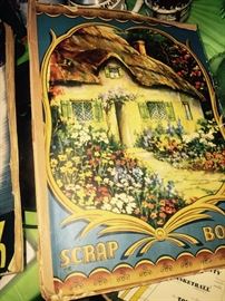 Old scrapbooks