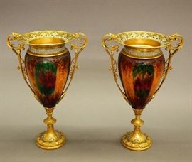 French Enamel, Champleve