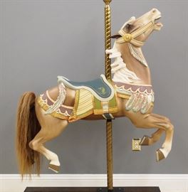 "Star Gazer" Carousel horse