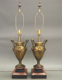 Pr French lamps