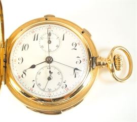 18 k Touchon Minute Repeater with Chronograph