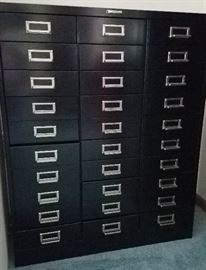 Small drawer file cabinet
