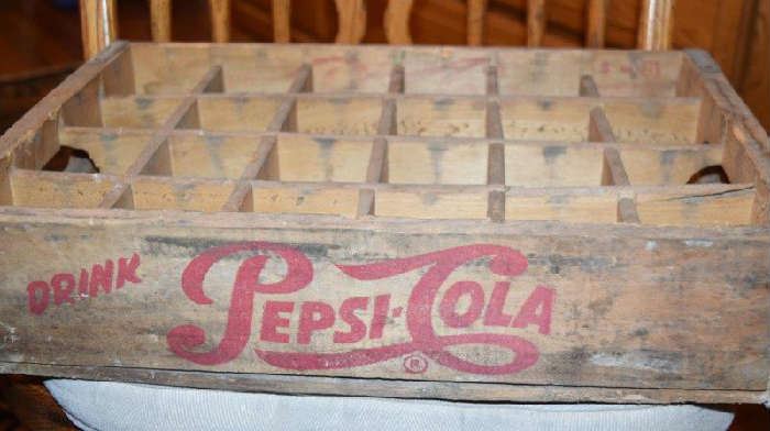 Drink Pepsi Cola Wood Carrier