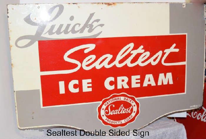 Sealtests Original Ice Cream Sign