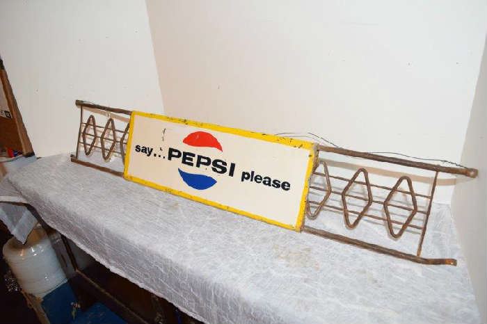 1960s Pepsi Say Pepsi Please Door Pull