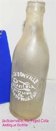 Jacksonville Fla Pepsi Cola Bottle 1912-1915