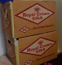 Excellent Royal Crown Cola Box Cases