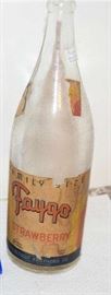 Faygo Antique Paper Bottle from Detroit, 1930
