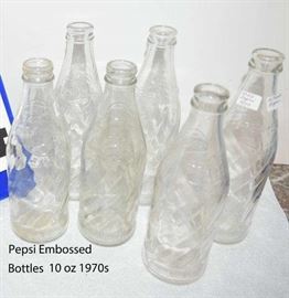  Swirl bottles 1970s, 10 oz