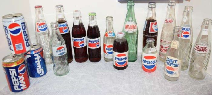 Pepsi Bottles Foreign Countries More