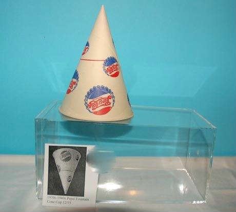 Pepsi Cola 1930s Paper Cones
