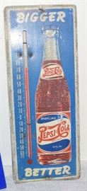 Say Pepsi Please Thermometer  1930