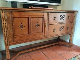 Detail - Antique Buffet