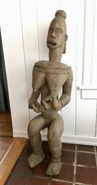 African Carved Statue