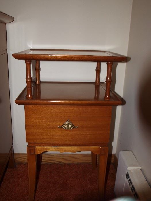 Vintage RWAY  Maple Bedroom Nightstand