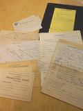 CALIFORNIA POWER COMPANY LEDGARS/APPLICATIONS/PAYROLE PAPERS