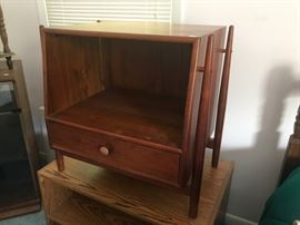 Mid-Century Walnut Night Stand or End Table