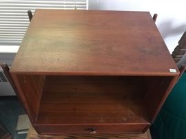Mid-Century Walnut Night Stand or End Table