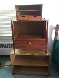 Mid-Century Walnut Night Stand or End Table