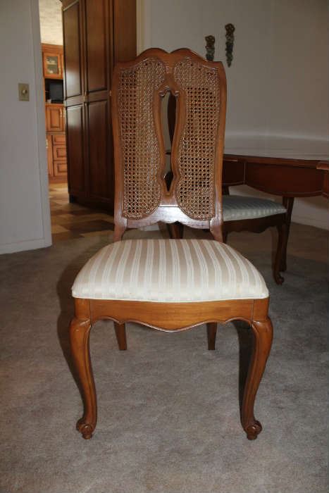 Cane Back Dining Room Chair 