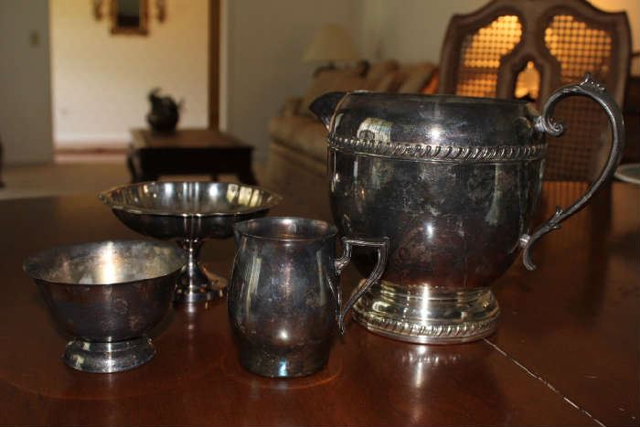 Silverplate bowls