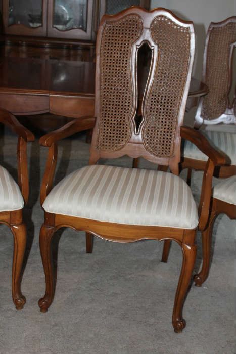 Captains Cane Back Dining Room Chair