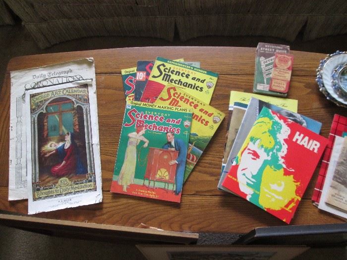 Some of the large assortment of ephemera in this sale