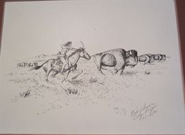 Pen & Ink Drawing by Edgar 1980 #2