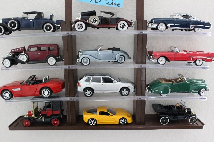 Vintage model cars