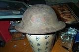 WW1 doughboy helmet.