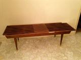 Mid-century modern Eames Howard Miller George Nelson Style Bench.